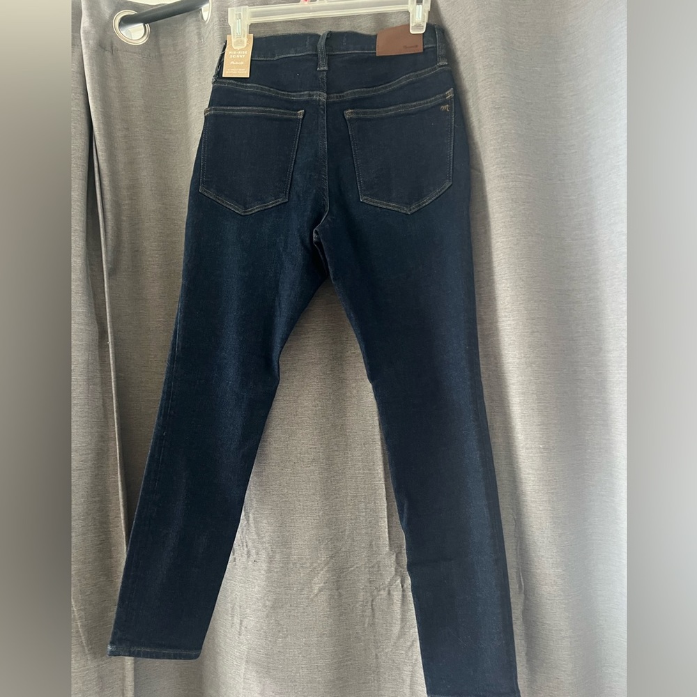 New With Tags Madewell 9” Mid-Rise Skinny Jean Size 27 Petite